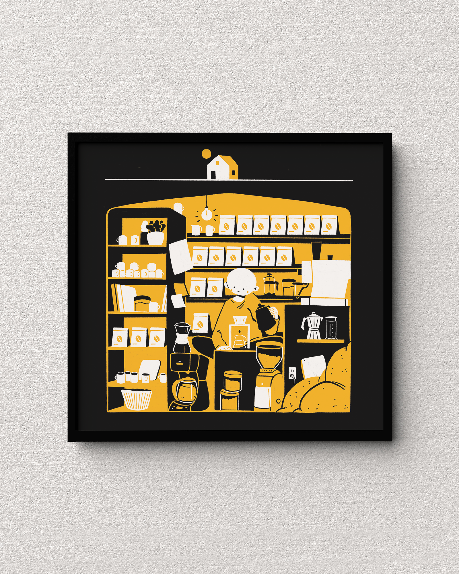 Coffee Bunker Print