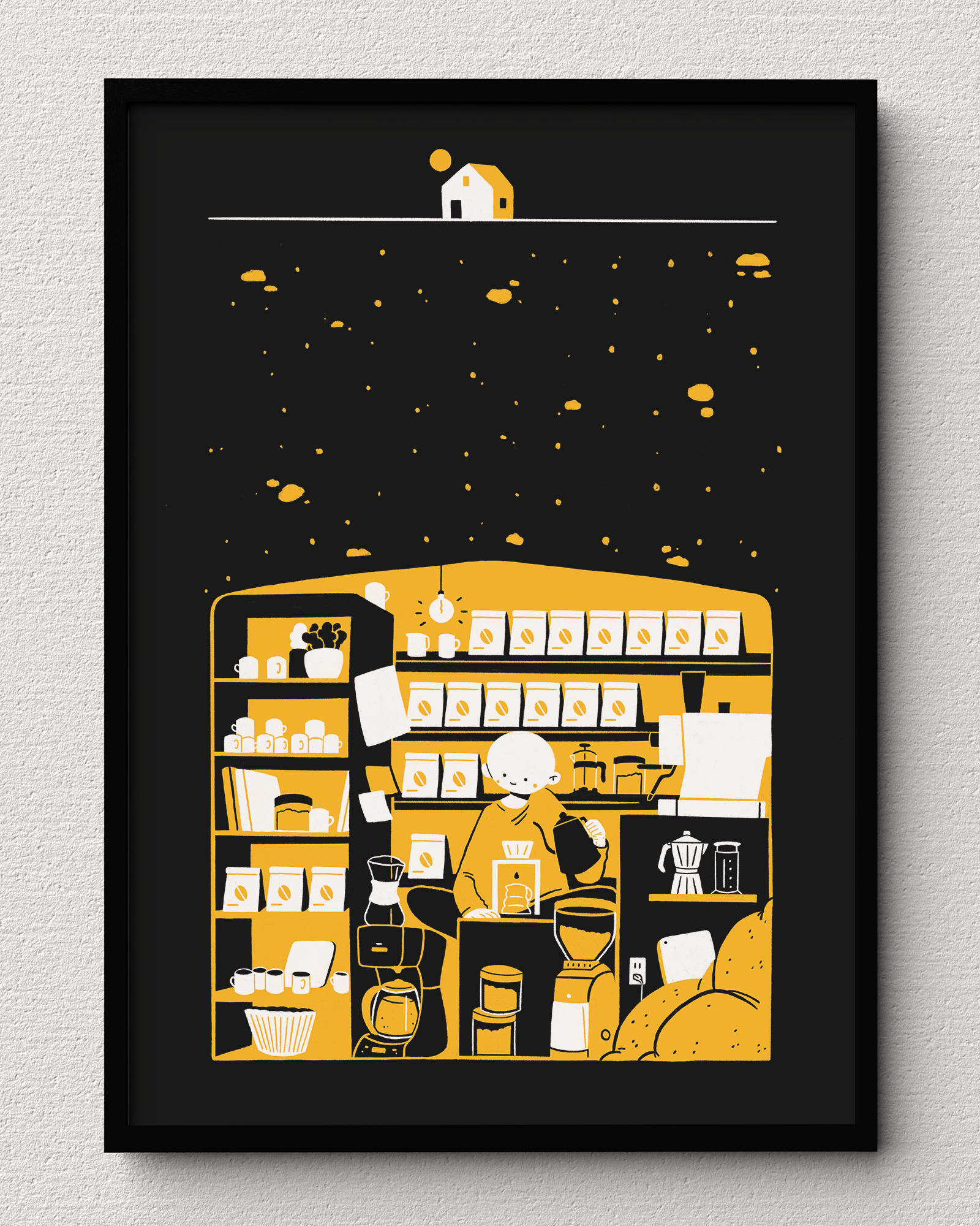 Coffee Bunker Print